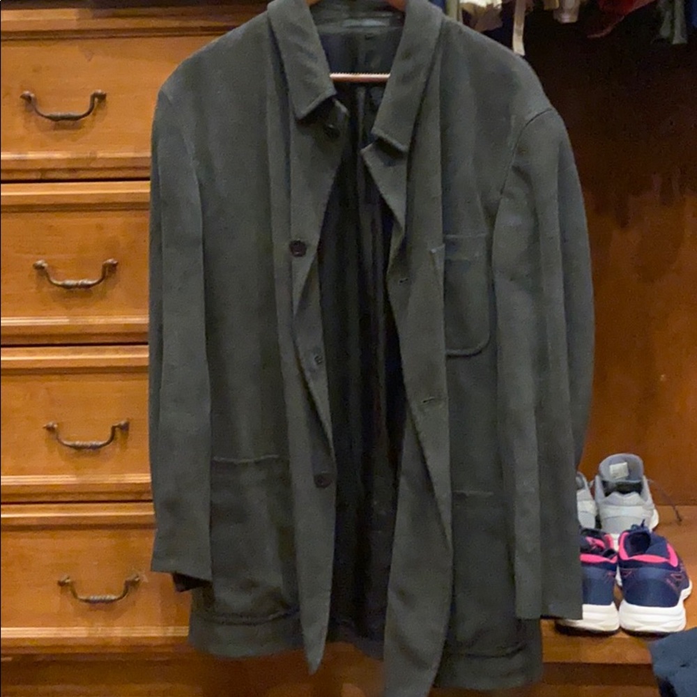 Men’s Cavalli cashmere jacket in grey